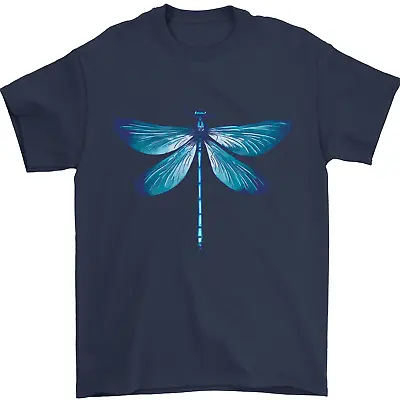 Buy A Blue Dragonfly Mens T-Shirt 100% Cotton • 7.49£