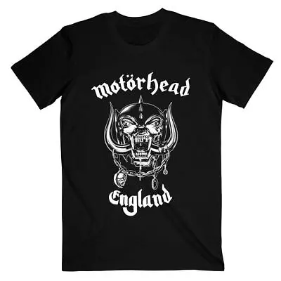 Buy Official Licensed - Motorhead - England T Shirt Metal Lemmy • 18.99£