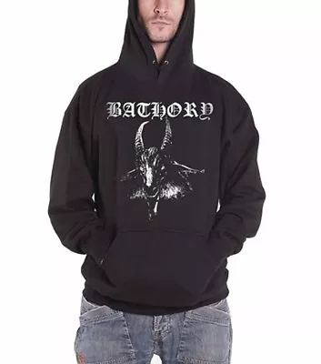Buy Bathory - Goat Hoodie Unisex Size S • 47.32£