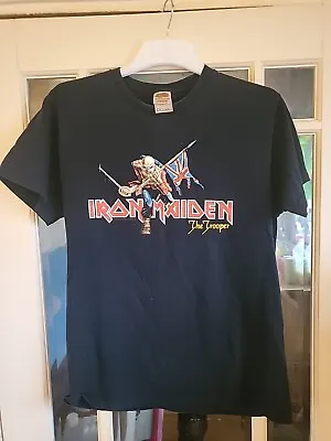 Buy Iron Maiden Tshirt The Trooper Size Medium Fruit Of The Loom • 25£