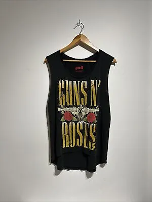 Buy Guns N Roses Ladies Tank Top/Singlet - Size Small - VGC - Comfort - Band Merch • 16.92£