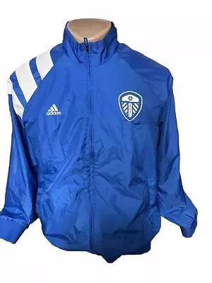 Buy Adidas Leeds United Utd Anthem Jacket Adult Size Large Elland Road Yorkshire • 10.50£