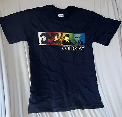 Buy Coldplay 2005 Twisted Logic Tour T-shirt - New Never Worn - Size S • 24.63£