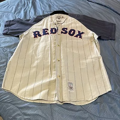 Buy Vintage Boston Red Sox Ted Williams Jersey Extra Large Cooperstown Collection • 60£