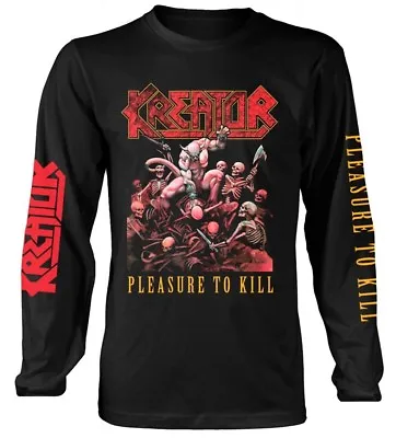 Buy Kreator Pleasure To Kill Long Sleeve Shirt - OFFICIAL • 24.89£