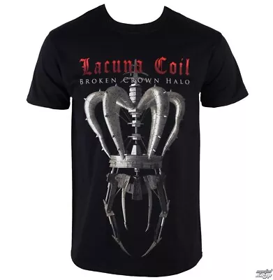 Buy Lacuna Coil Broken Crown Halo Men T-Shirt Black Size M • 19.19£