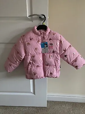 Buy Disney - Minnie Mouse - Pink Coat F&F - Ages 4-5 - Brand New With Tags • 12.99£