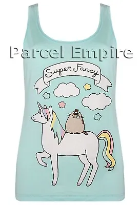 Buy PUSHEEN THE CAT PJ Vest T-SHIRT Pyjamas  Present Gift Kitty UK Official  • 11.99£