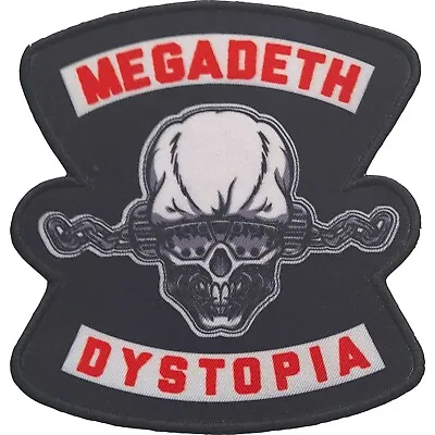 Buy MEGADETH Patch: LARGE DYSTOPIA Patch: Album Vic Official Lic Merch Fan Gift £pb • 4.25£