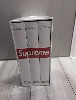 Buy Supreme 30 Years T-Shirts 1994-2024 Book Set 30th Anniversary 3 Volumes. In Hand • 190£