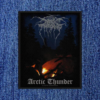 Buy Dark Throne - Artic Thunder (new) Sew On Patch Official Band Merch • 4.60£