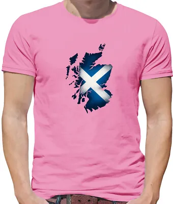 Buy Scotland Flag Overlay - Mens T-Shirt - Scottish Flags SNP Capital Love City • 13.95£