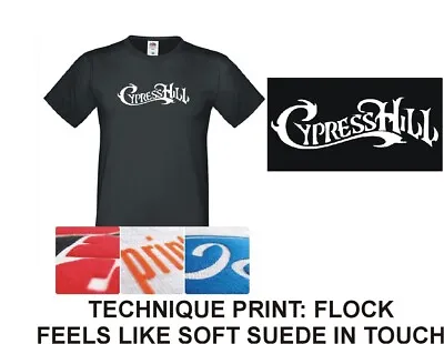 Buy T-shirts Cypress Hill, Hand-Made, Black Colour, Gift, Present, Music, Brand New • 11.99£