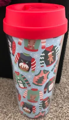Buy Christmas Jumper Design Travel Mug Cup Flask Christmas Gift Present Secret Santa • 8.49£