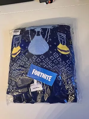 Buy Fortnite Balloon Drop Christmas Jumper Size XL Official Fortnite. Sold Out • 29.99£