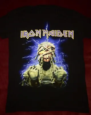 Buy Iron Maiden Powerslave World Slavery Era Men’s Soft Gildan Heavy Metal T-shirt M • 14£