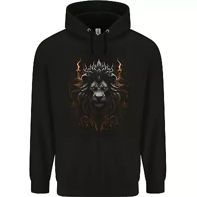 Buy King Of The Lions Fantasy Mens 80% Cotton Hoodie • 19.99£