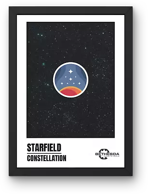Buy Starfield Constellation, A3, A4, A5 Print Poster, Bethesda Gaming Merch, Sci Fi • 15£
