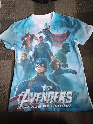 Buy Marvel Avengers Age Of Ultron T-Shirt, Size  Large • 5£