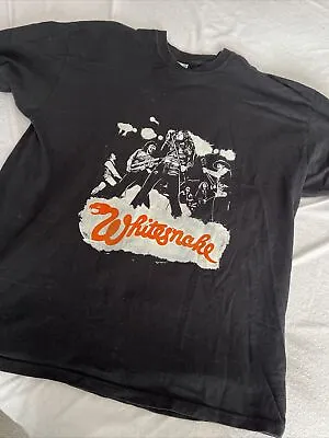 Buy Fruit Of The Loom Whitesnake Tee Shirt XXL Nice Used • 6£