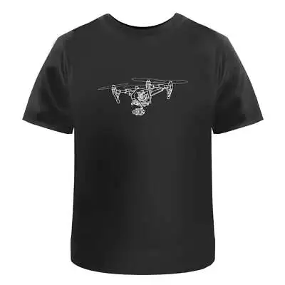 Buy 'Drone With Camera' Men's / Women's Cotton T-Shirts (TA038320) • 11.99£