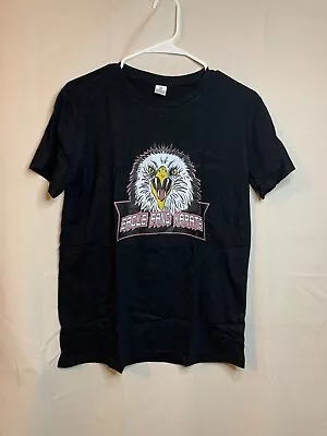 Buy New Boy's Size XL  - Black  Short Sleeve Eagle Fang Karate Tee Shirt - 0324A • 4£