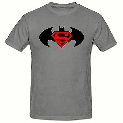 Buy Superbat, Superman, Batman Men's T Shirt,sm-3 Xl, Super Hero T Shirt • 10.50£