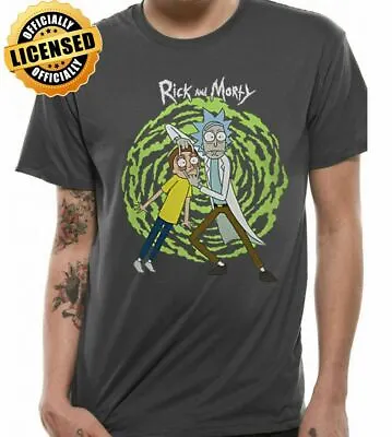Buy Spiral Mens Funny Rick And Morty T-Shirt Get Schwifty Pickle Officially Licensed • 9.99£