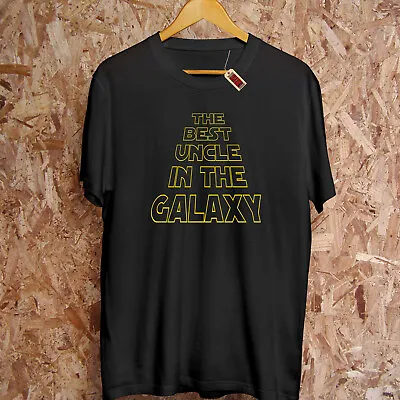 Buy Best Uncle In The Galaxy Family Fun Star Christmas Wars Gift Funny T-Shirt • 13.95£