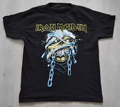 Buy Iron Maiden - Powerslave Eddie Mummy  Chains Small T Shirt Vintage Retro • 19.99£