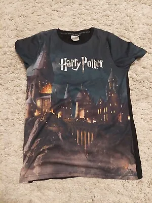 Buy Harry Potter T-shirt Hogwarts Castle 13-14 164cm • 6.99£