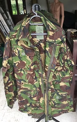 Buy Military Camouflage  Large Long Jacket 104cm Chest 190cm Long. • 14£
