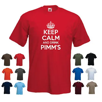Buy 'Keep Calm And Drink Pimm's'' Men's  T-shirt • 11.69£