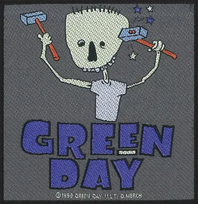 Buy Green Day - Hammerface Patch 11cm X 10cm • 3.49£