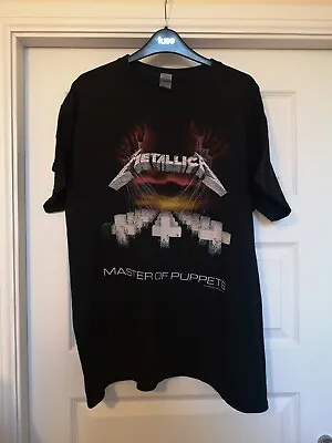 Buy Band T Shirt Metallica Master Of Puppets Black L • 8.90£