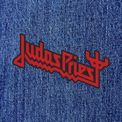 Buy Judas Priest - Logo - Cut Out  (new) Sew On Patch Official Band Merch • 4.75£