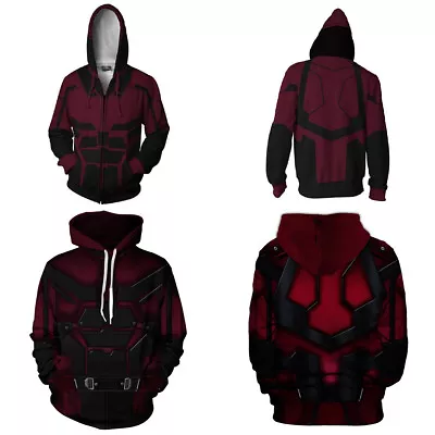 Buy Daredevil Matt Murdock 3D Hoodies Cosplay Superhero Sweatshirt Jacket Costumes • 19.08£