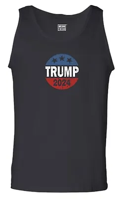 Buy Trump 2024 Vest US Elections Donald Make America Great Again MAGA Gift Tank Top • 6.99£