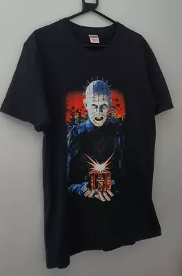 Buy SS18 Supreme X Hellraiser Hell On Earth Tee Size L Large Black T-shirt • 155£