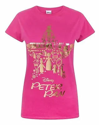 Buy Disney Peter Pan Gold Foil Women's T-Shirt • 14.99£
