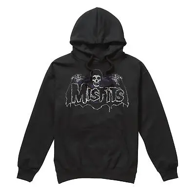 Buy Misfits Mens Hoodie Bat Pullover Jumper Hooded Band Top S-2XL Official • 24.99£