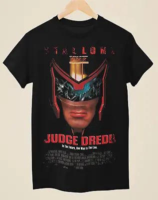 Buy Judge Dredd - Movie Poster Inspired Unisex Black T-Shirt • 14.99£