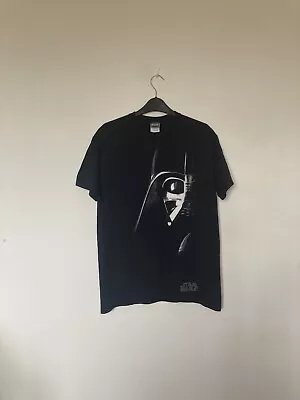 Buy Vintage Y2K Star Wars Darth Vader T Shirt Black Men’s M Big Graphic • 11.95£