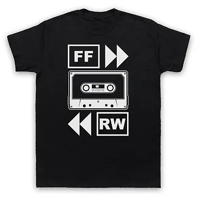 Buy Fast Forward Rewind Cassette Tape Retro Music Audio  Mens & Womens T-shirt • 17.99£