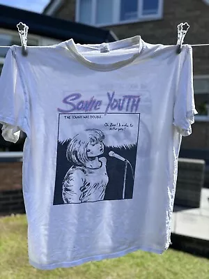 Buy Vintage 90s Sonic Youth T Shirt XL Krist Novoselic Nirvana • 50£