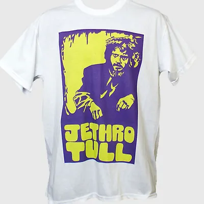 Buy Jethro Tull Prog Folk Rock Short Sleeve White Unisex T-shirt S-3XL • 14.99£