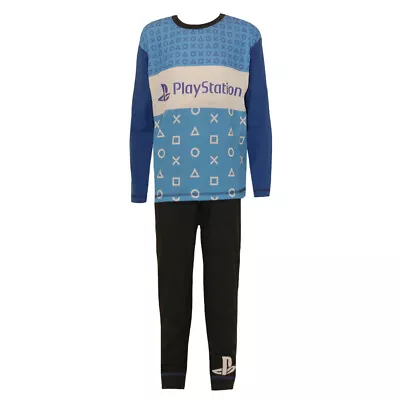 Buy Playstation Childrens Boys Logo Pattern Pyjama Set 960 • 6.59£