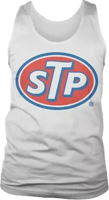 Buy STP Classic Logo Tank Top White • 14.61£