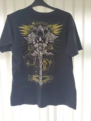Buy World Of Warcraft Tee Shirt Priest Black Size XL Blizzard Entertainment  • 25£