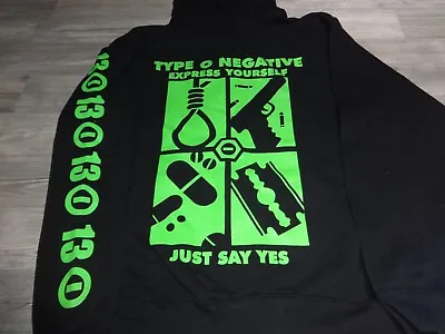 Buy Type O Negative Zipper Hoodie Zip Jacke Carnivore Him Korn Misfits Danzig L • 60.53£